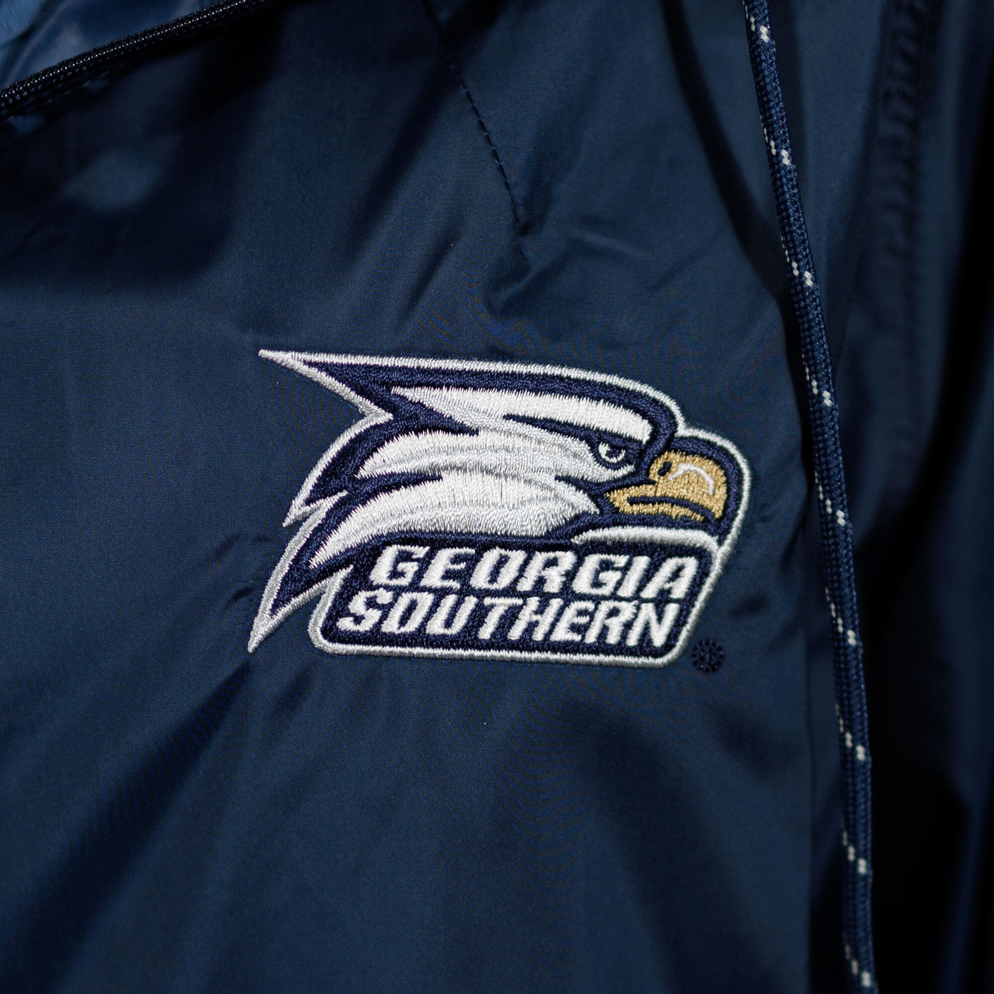 Georgia Southern Navy Columbia Flash Forward Windbreaker with Athletic Logo - Image 3